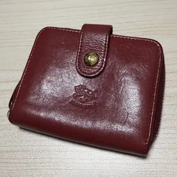 IL BISONTE 일비종떼 접이식 지갑 레드