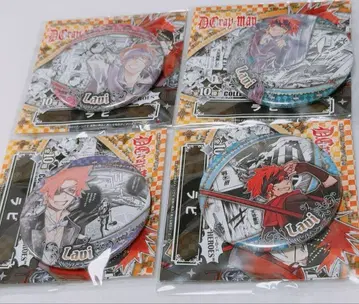 D.Gray-man 원화전 HEROES 캔뱃지 라비 4종 세트