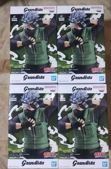NARUTO Grandista 하타케 카카시 4개 세트