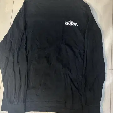 PHATRNK 긴팔 티셔츠 블랙