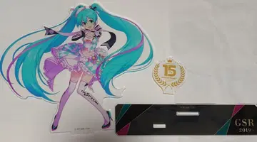 하츠네 미쿠 아크릴 스탠드 레이싱 미쿠 2019 GRS GT 프로젝트