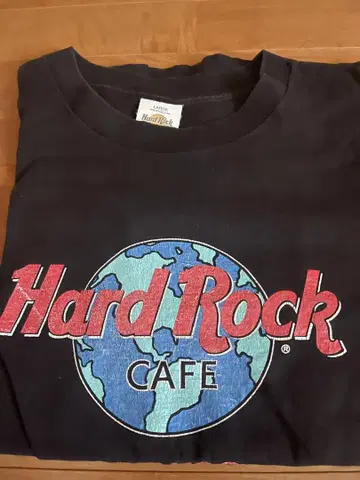 Hard Rock Cafe 티셔츠 L 사이즈 블랙 90s