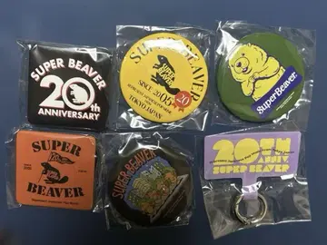 SUPER BEAVER 캔뱃지 폰 탭