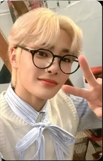 StrayKids NACIFIC 콜라보 I.N 트레이딩 카드 뒷면 그린