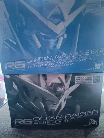 RG 건담 아바라치 엑시아 & 00 XN 라이저