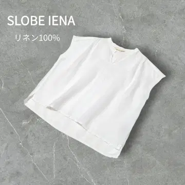슬로브 이에나 스키퍼 프렌치 슬리브 브리넨 라우스 린넨 100% 넉넉한