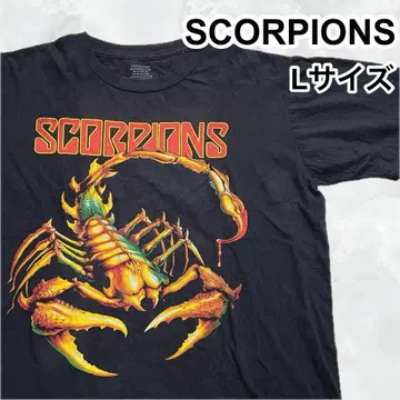 SCORPIONS 스콜피온즈 밴드 티셔츠 메탈 티셔츠 L 사이즈