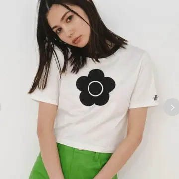 LILY BROWN MARY QUANT 크롭 티셔츠 마리 콰