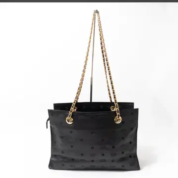 MARY QUANT 마리콴트 숄더백 블랙 검정 골드