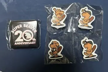 SUPER BEAVER 미니 클립 캔뱃지