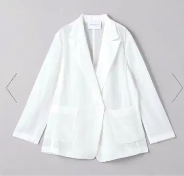 유나이티드 애로우즈 화이트 썸머 자켓