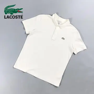 라코스테 LiVE 반팔 폴로 셔츠 화이트 화이트 사이즈 L*CD1103