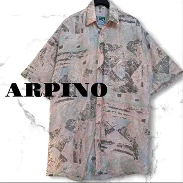 ARPINO 아르피노 유로 구제 의류 빈티지 올 패턴 실크 100%