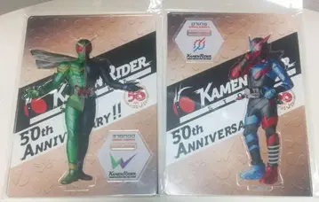KAMEN RIDER STORE 아크릴 스탠드 W 빌드 2종