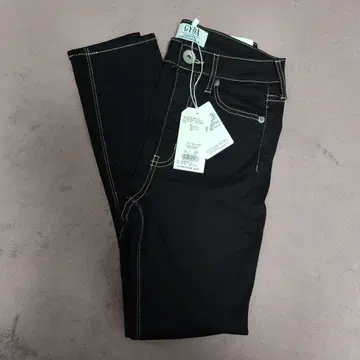 GYDA 블랙 스키니 청바지 하이 웨스트