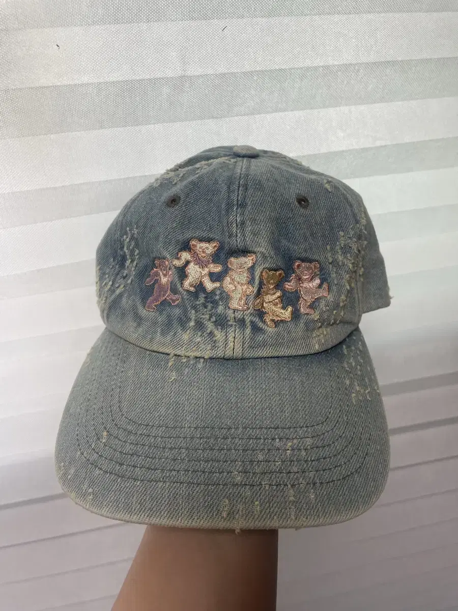 Thisisneverthat GD Dancing Bear Denim Cap
