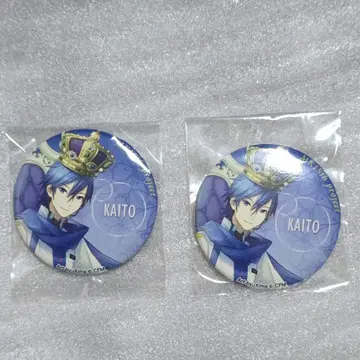 MK15th project KAITO 왕관 캔뱃지 2개 세트