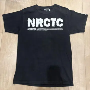 NARCOTIC 블랙 티셔츠 L 사이즈