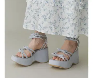 완판 새상품급 Merry Jenny 리본 리본 샌들