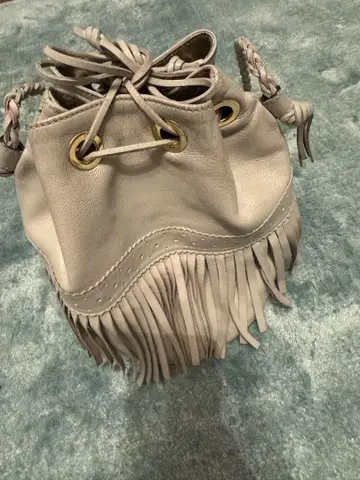 J&M DAVIDSON 카니발 L 숄더백 크림 화이트