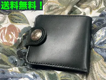 천연 가죽 하프 지갑 히메지 가죽 핸드메이드 다크 그린