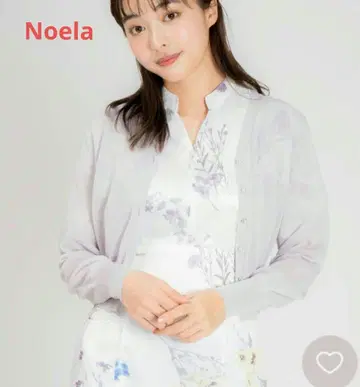 Noela 비쥬 버튼 시어 가디건