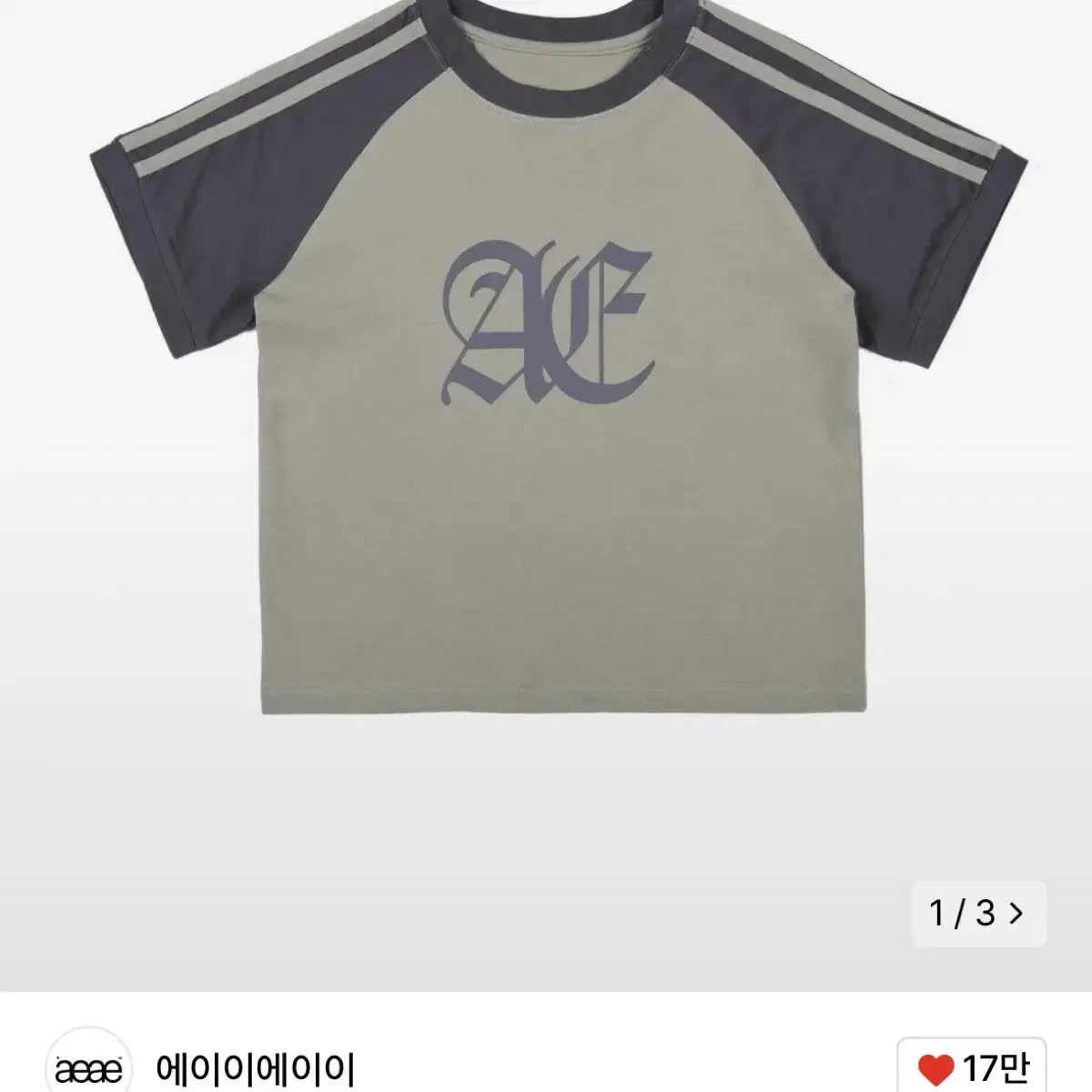 Aeae WEB LOGO T-SHIRTS [STRAWBERRY] on Bunjang Global Site.