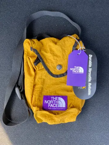 THE NORTH FACE 퍼플 라벨 숄더백 머스타드