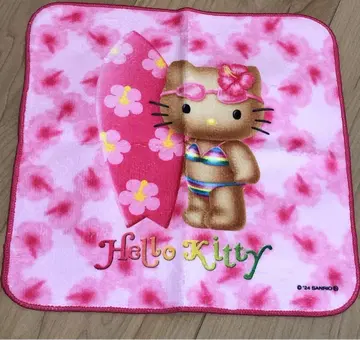 일광화상 키티 핸드 타월 새상품 일광화상 키티 타월 산리오 키티