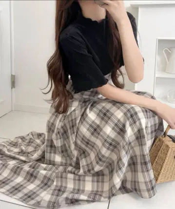 미위비 레트 XL 새상품급 롱 원피스