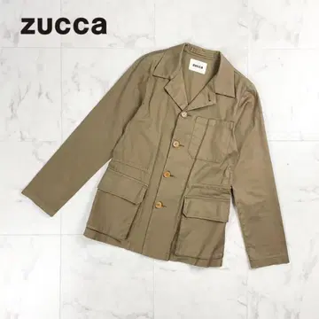 zucca 코튼 셔츠 자켓 브라운 사이즈 2*CD245