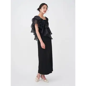 러그 문 LAGUNAMOON LADY 필라멘트 프릴 비대칭
