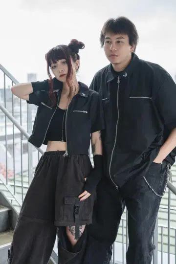 지부스 스콜피온 지퍼 재킷 L