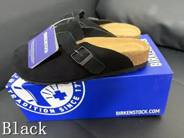 Boston 버켄스탁 샌들 블랙 여자