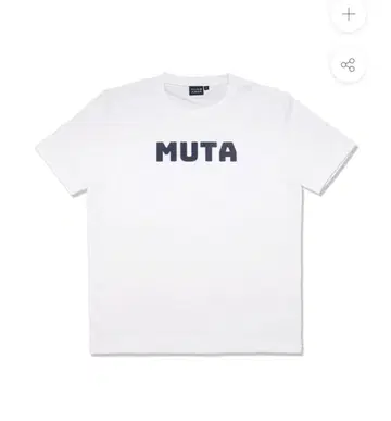 MUTA MARINE 퓨전 로고 티셔츠