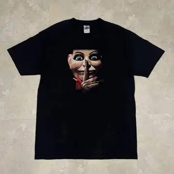 00's DEAD SILENCE 무비 티셔츠 L 블랙 영화
