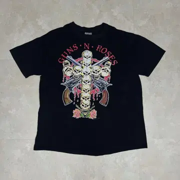 레어 90s GUNS N' ROSES 건즈 앤 로지즈 투어 티셔츠