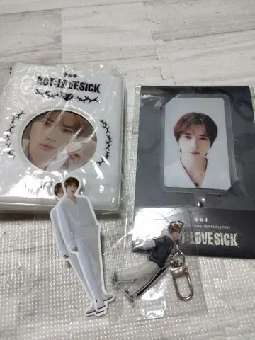 TXT 봄규 아크릴 키링 폰 탭 바인더 스티커