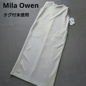 택 포함 미사용 Mila Owen 롱 원피스 워셔블 맥시 길이
