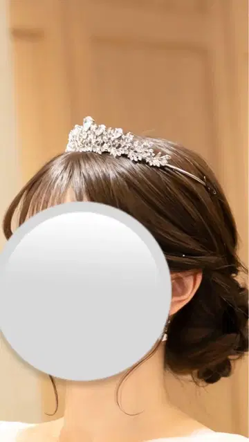 결혼식 티아라