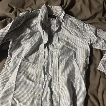 Ralph Lauren 스트라이프 버튼 다운 셔츠
