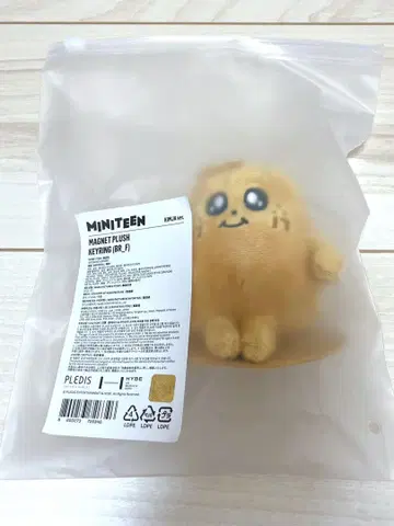MINITEEN 김자 마그넷 플러시 키링