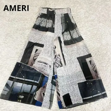 AMERI GEOMETRY ART PANTS 아메리 아트 팬츠