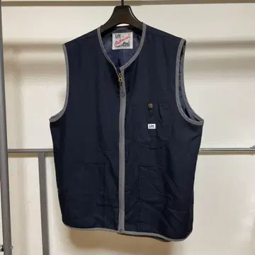 Lee 프론트 지퍼 베스트