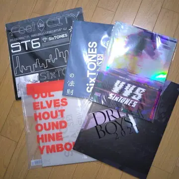 SixTONES 팜플렛 + 잡지 6종 세트