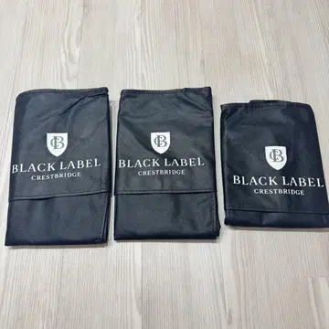 BLACK LABEL CRESTBRIDGE 의류 커버 3개 세트