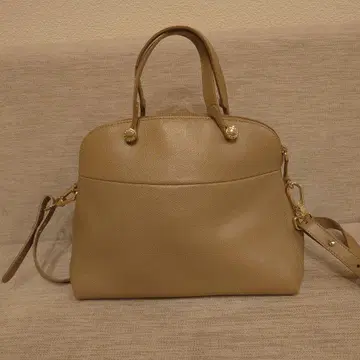 FURLA 훌라 파이퍼 M 2way 숄더백 그레이지 계열 천연 가죽
