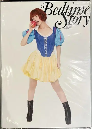 미사용 YUKI 달력 2011 포스터 FC 한정판