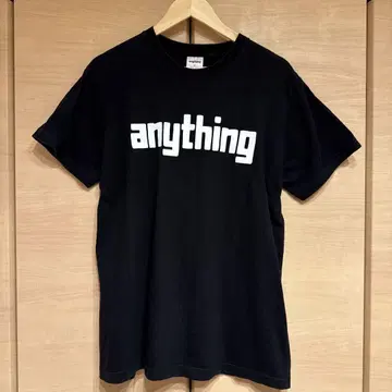 anything 로고 티셔츠