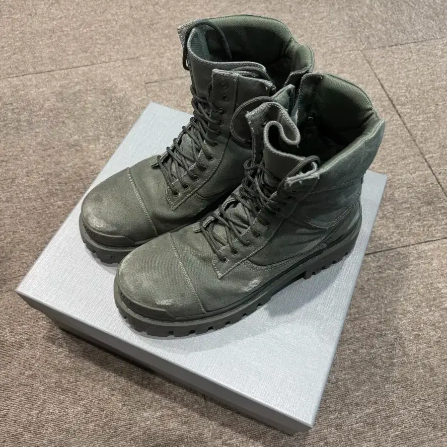 靴 balenciaga trooper 42 jp27.5 28 BALENCIAGA TROOPER BOOTS 40 靴